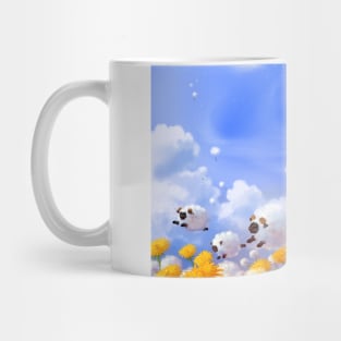 Dandelion sheep Mug